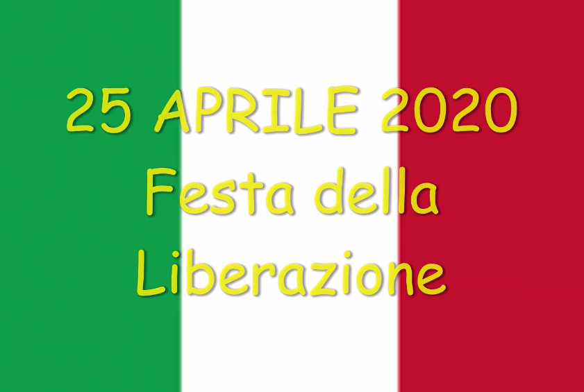 25 APRILE 2020